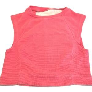 Jo+Jax Coral Waffle Knit Crop Top XSA Adult XS Dance Activewear